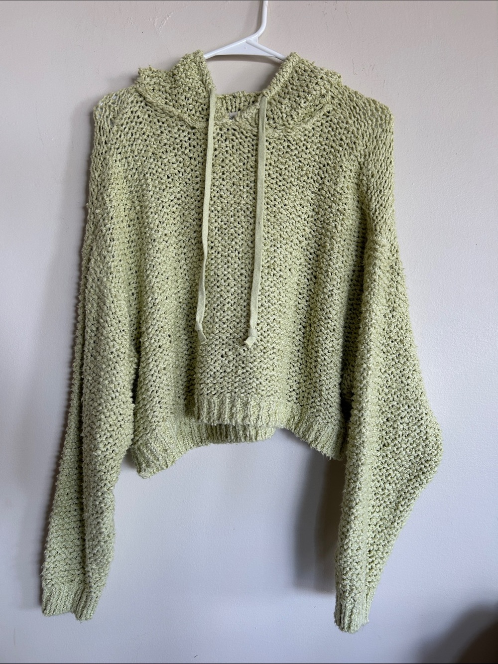 BRAND NEW! Anthropologie knitted light green sweater.